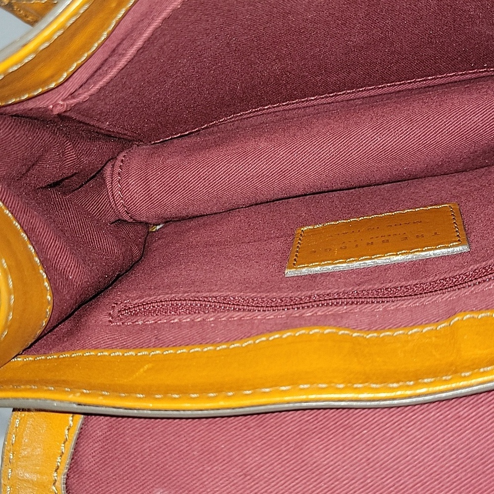 The Bridge Firenze 1969 Brown Leather Crossbody Bag - Picture 12 of 15